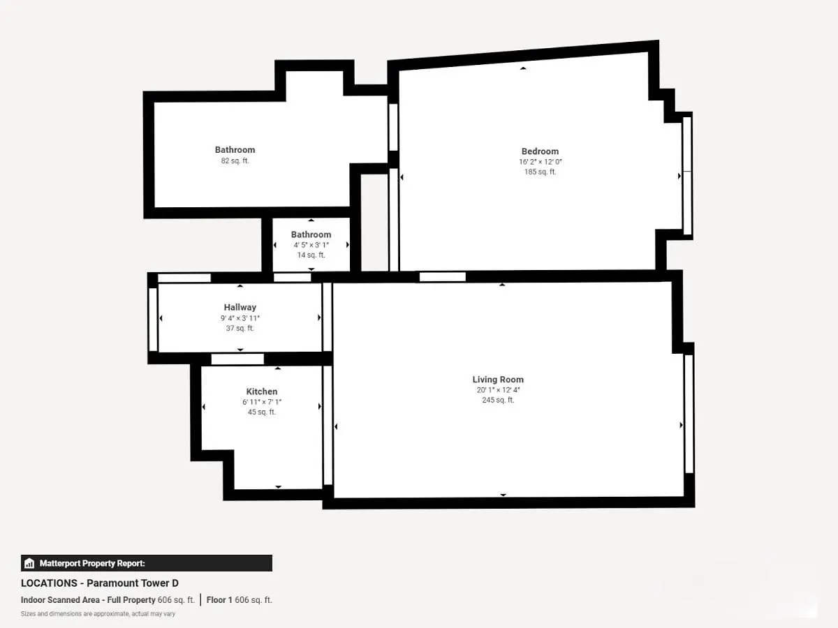 Damac By Paramount D - One Bed With Skyline View ドバイ アラブ首長国連邦